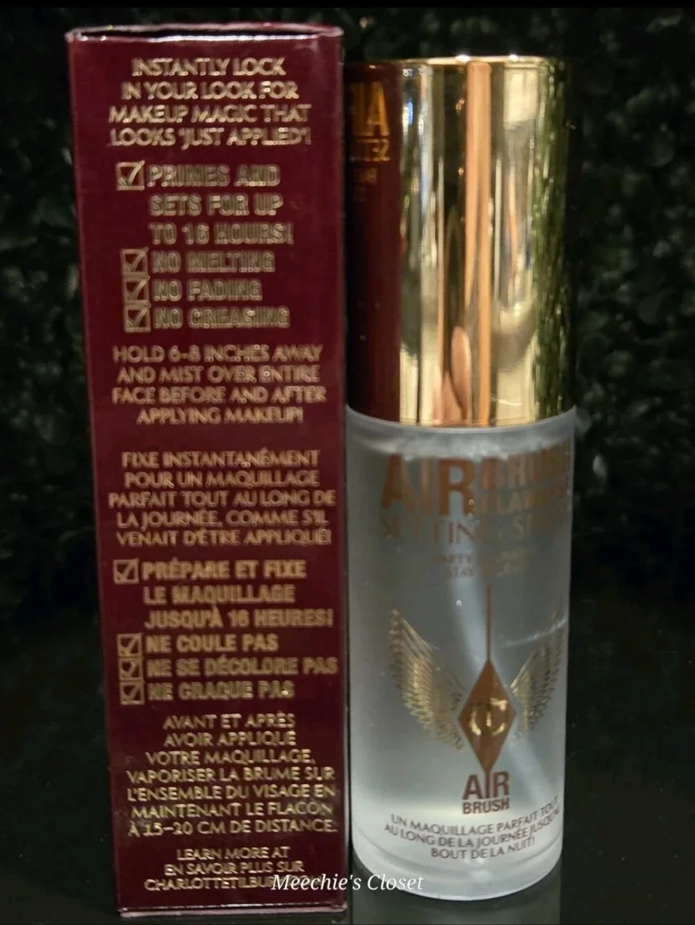 Charlotte Tilbury Airbrush Flawless Setting Spray 1.1 fl oz /34ml NIB